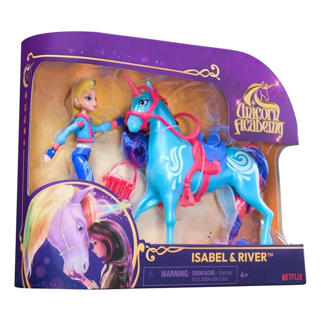 Unicorn Academy Figúrky 11 cm Isabel a River
