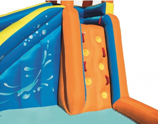Detské nafukovacie ihrisko Bestway - Veľký vodný park Turbo splash 3.65m x 3.20m x 2.70m