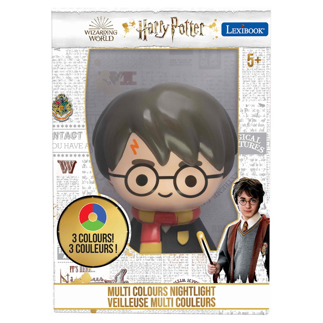 Lexibook Design LED Nachtlicht 3D Harry Potter 13 cm