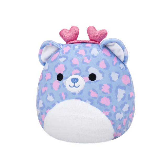 SQUISHMALLOWS Fialový leopard - Noam