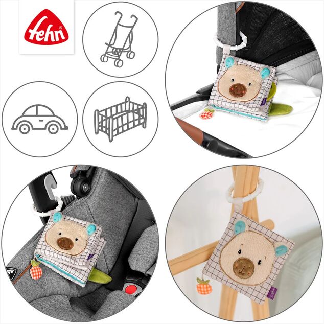 Livre en peluche capybara