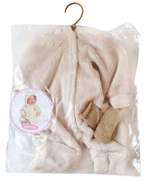 Llorens M844-03 oblečenie pre bábiku bábätko NEW BORN veľkosti 43–44 cm