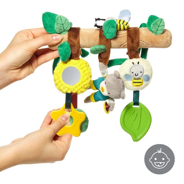 BABYONO Jouet à suspendre jardinier Teddy 0m+