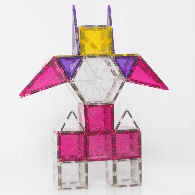 CONNETIX® Glitter Unicorn Pack magnetski građevni set 56 kom