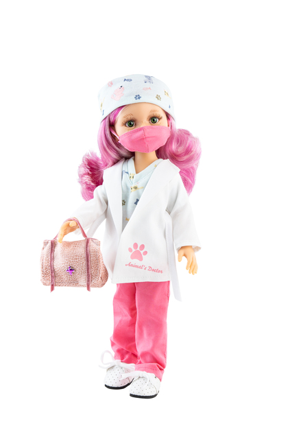 PAOLA REINA Puppe Las Amigas Profesiones Esme Tierärztin 32cm