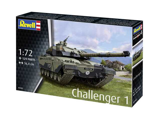 Plastikmodellbausatz Panzer 03365 - Challenger 1 (1:72)