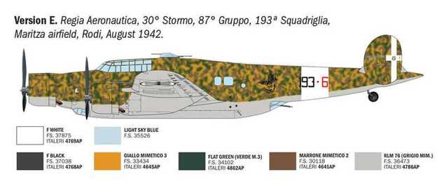 Model Kit avion 1479 - Cant Z 1007 (1:72)