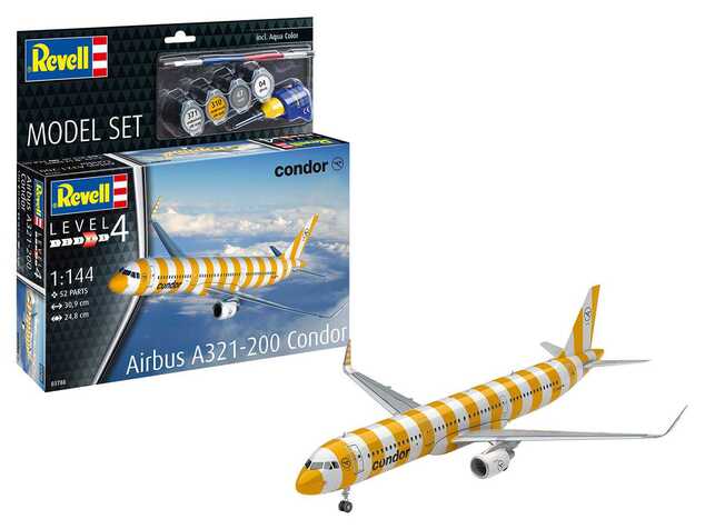 ModelSet letadlo 63788 - Airbus A321-200 "Condor" (1:144)