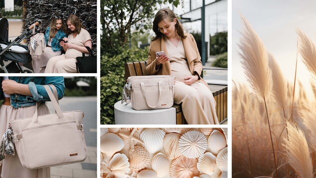 BABYONO Taška prebaľovacia Carmen - beige