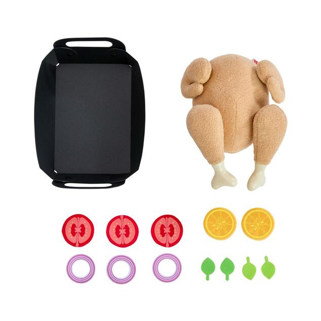 Haba Creative Play Pečené kura v pekáči na suchý zips