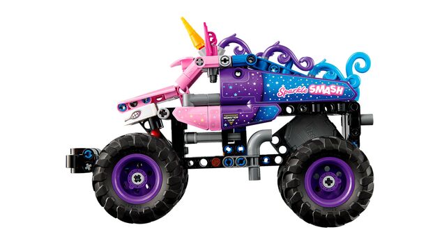 LEGO® Technic 42220 Monster Jam™ Sparkle Smash™ mit Rückziehmotor