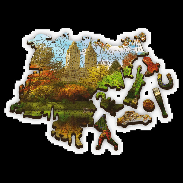 Trefl Holzpuzzle 501 - Central Park, Manhattan