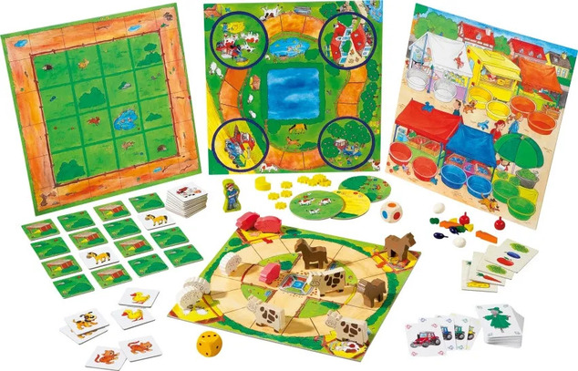Haba Comoara mea de jocuri Set de 10 jocuri de la 3 ani