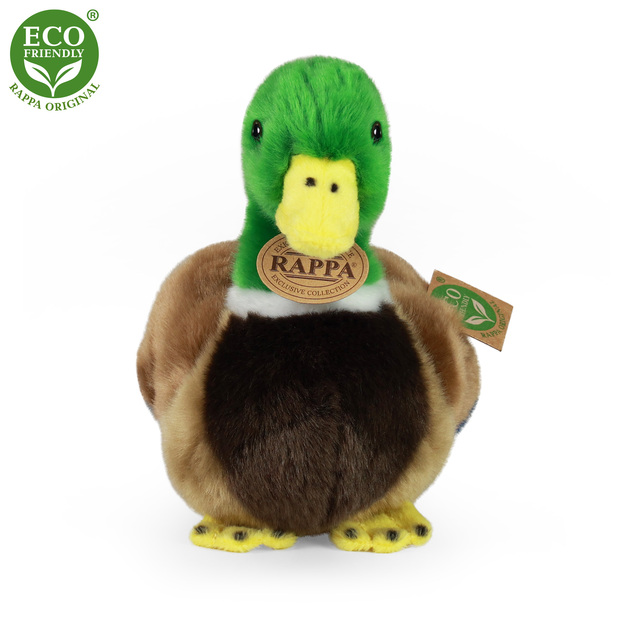 Plyšová kačica 20 cm ECO-FRIENDLY