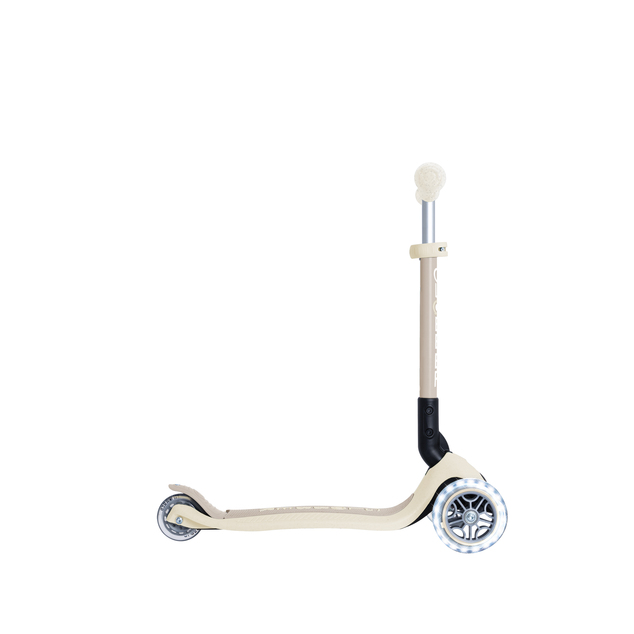 Globber kolobežka Junior Foldable lights Ecologic - Coconut