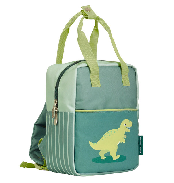 A Little Lovely Company – kleiner quadratischer Rucksack – Dinosaurier