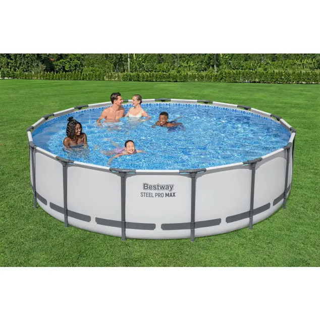 Bestway 56488 Steel Pro MAX 4.57m x1,07m Medence Készlet