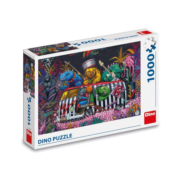 Puzzle Príšerky na tripe 1000 dielikov