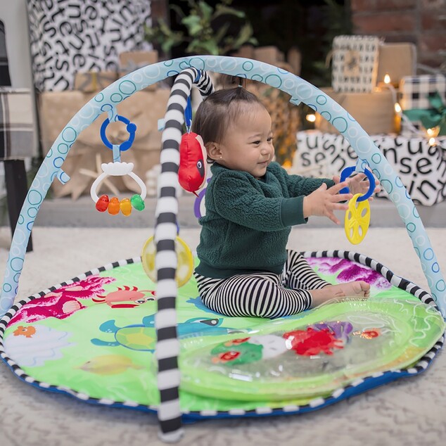 BABY EINSTEIN 2in1 Spieldecke mit Wasserkissen Sea Floor Explorers™ 0m+