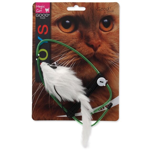Hračka Magic Cat myška závesná na dvere plyš mix