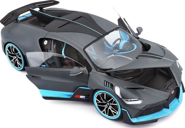 Bburago 1:18 TOP Bugatti Divo Grey