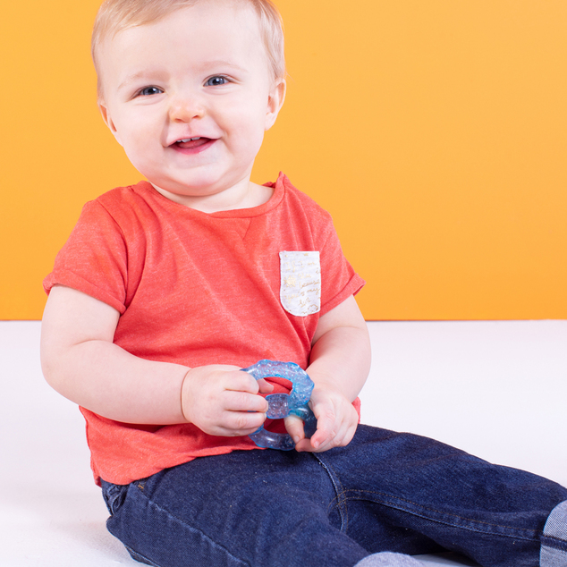 Bright Starts Hryzačka plnená vodou tvary Stay Cool Teethers™ 3ks