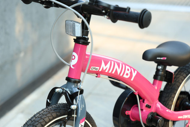 QPLAY Bicicleta Miniby 3en1 Grey, edad 2 - 8 años