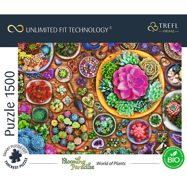 Trefl Puzzle 1500 UFT – Welt der Pflanzen