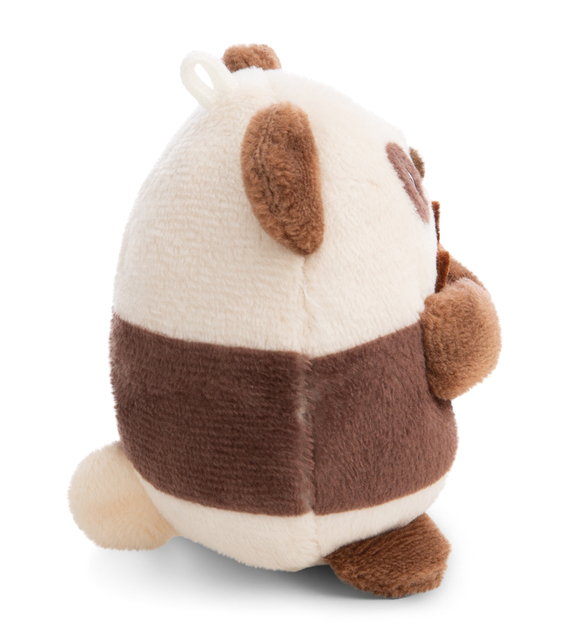 NICI plyš MyMochi Panda Kono 8 cm v kostýme popcorn s čokoládou, set darčekové bal.