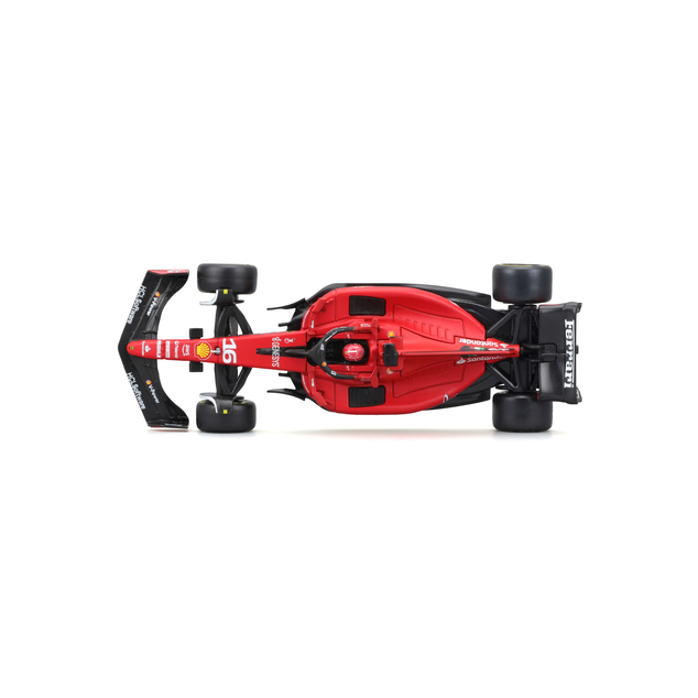 Bburago 1:43 Formel F1 Ferrari Scuderia SF-24 (2024) Nr.16 Charles Leclerc - mit Fahrer