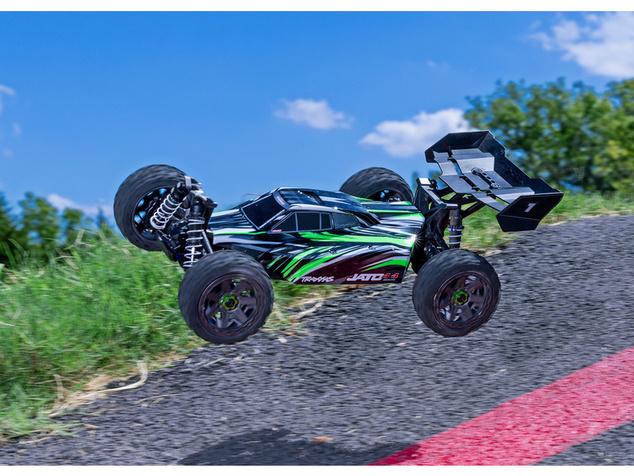 Traxxas Jato 1:8 4WD BL-2S RTR zelené