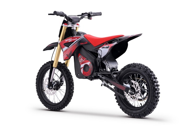 Motocross elettrico per bambini e adolescenti Beneo Motors Falcon rosso - 1600W