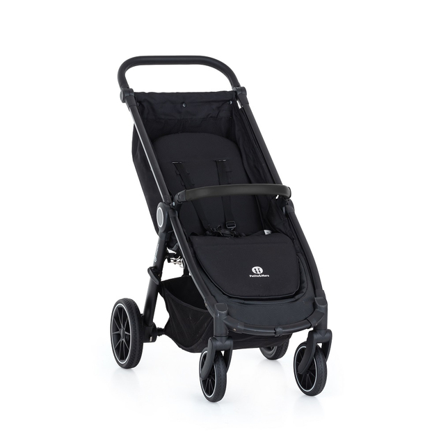 PETITE&amp;MARS Kočík Street+ RWS Black + Strieška Limited 100 Flowers