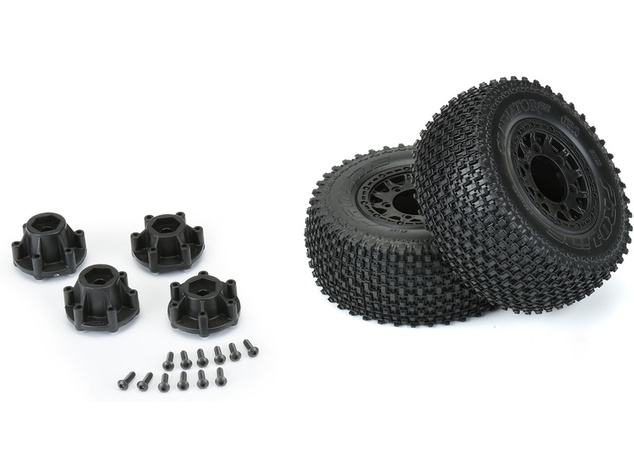 Pro-Line koleso 2.2/3.0", pneu Gladiator M3, disk Raid H12 čierny (2)