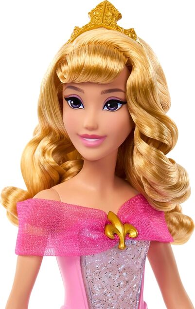 Mattel Disney Princess Bambola Aurora con trasformazione
