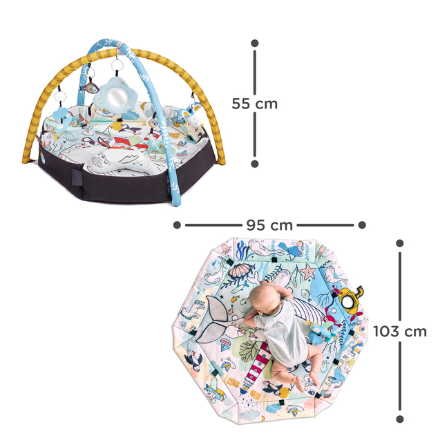 KINDERKRAFT Deka na hranie Smartplay