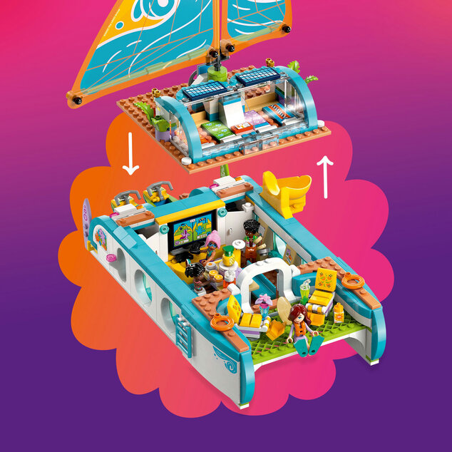LEGO® Friends 42664 Dobrodružstvo na jachte