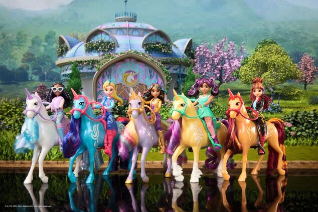 Unicorn Academy Valentin és Cinder figurák