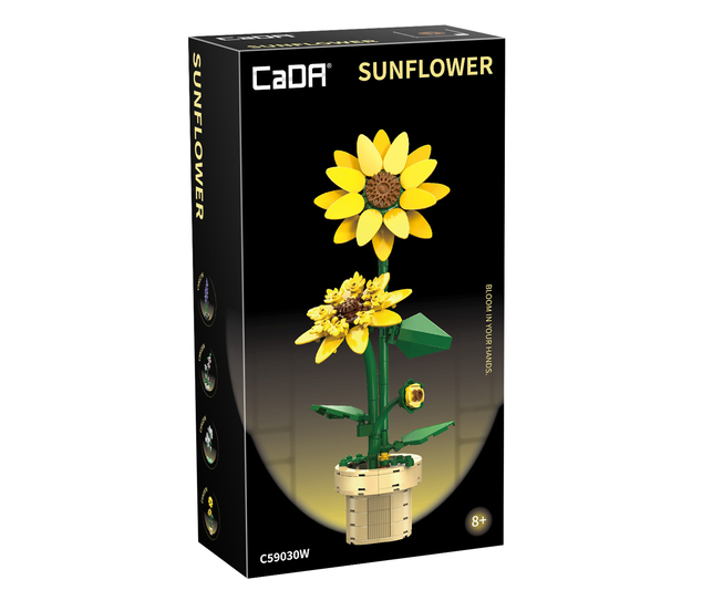 CADA Stavebnica Sunflower 27,4 cm