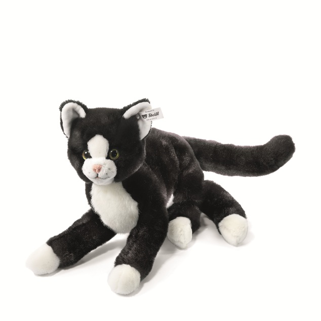 STEIFF Originals Mimmi dangling cat, black plyšová hračka