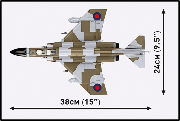 Cobi 5908 Armed Forces F-4F Phantom II, 1:48, 728 k