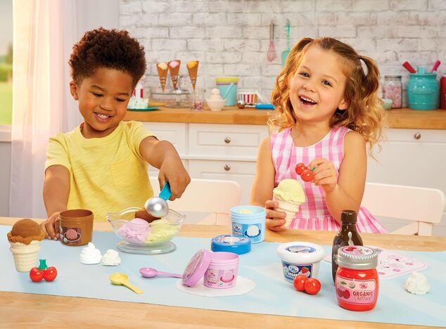 Little Tikes Creative Chefs Zmrzlinový set so 17 doplnkami