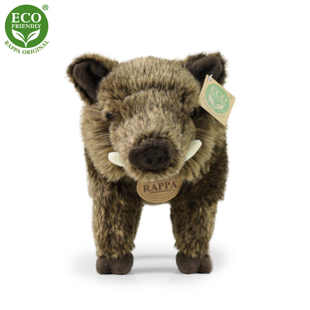 Plüsch-Wildschwein 30 cm UMWELTFREUNDLICH