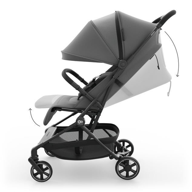KINDERKRAFT Kočík športový Nebo Platinum Grey