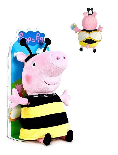 PEPPA PIG Peppa Bee plyšová hračka 28cm
