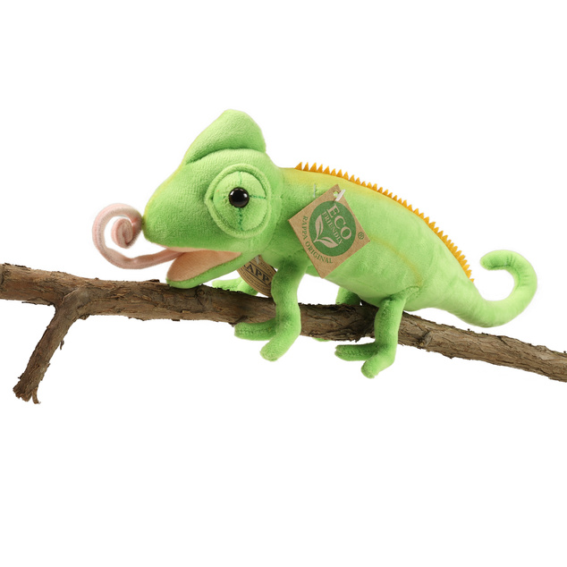 Plyšový chameleón 30 cm ECO-FRIENDLY