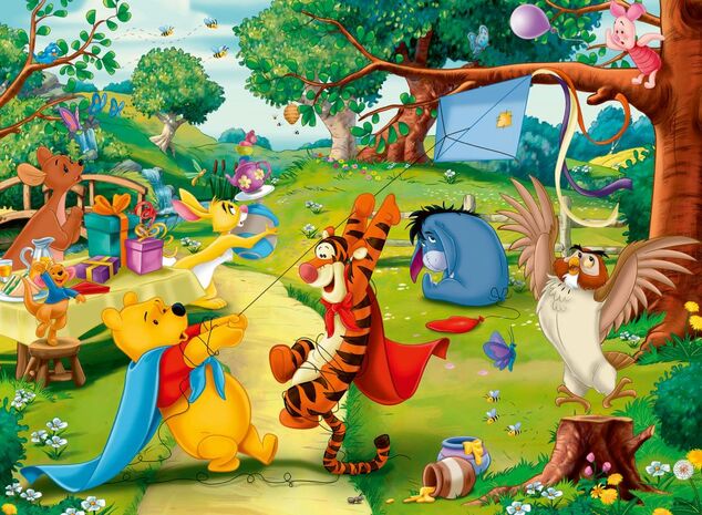 Ravensburger Disney: Macko Pú 100 dielikov