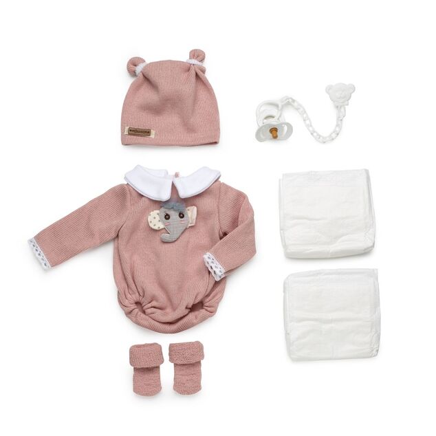 Guca 10031-441 abbigliamento per bambola bebè taglia 38 cm con accessori