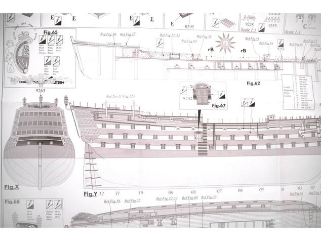 MAMOLI HMS Victory 1765 1:150 kit
