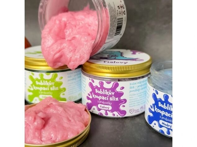 PURE HARMONY Bublíkov fürdősó probiotikumokkal 140g (rózsaszín)